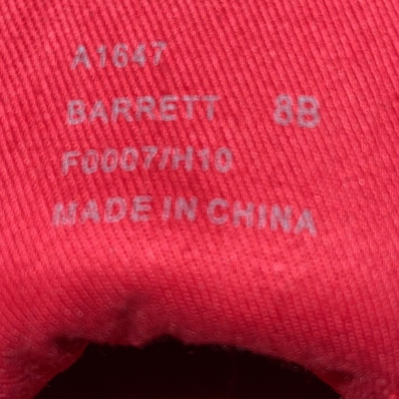 Red Coach sneakers - Picture 2 of 4